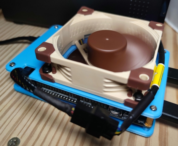 Custom Gehäuse für LattePanda Delta 3 mit 80mm Lüfter